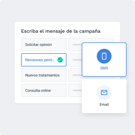 Campañas de marketing médico vía SMS y E-mail | Doctoralia
